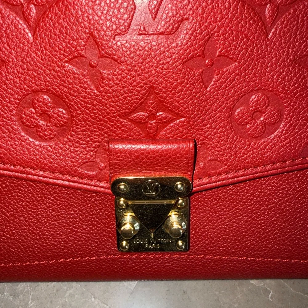 Louis Vuitton Saint Germain or St. Germain PM Red Crossbody Bag - Picture 12 of 12